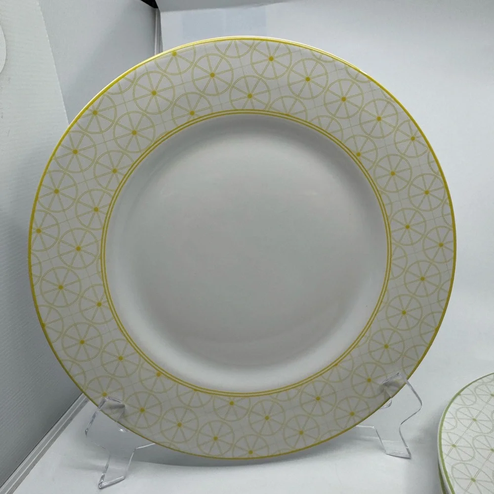 Williams Sonoma Citron Dinner Plates 3 Pcs